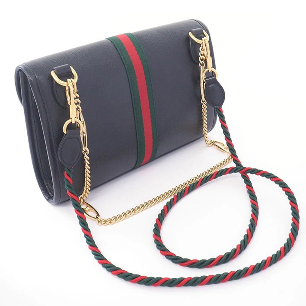 Gucci Bag Shoulder Tiger Raja Broadway Chain Web Head
